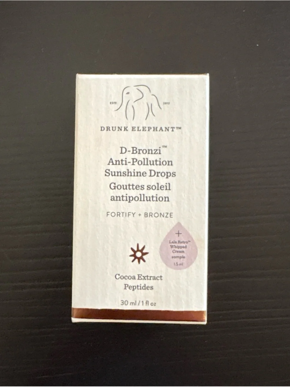 Drunk Elephant D-Bronzi Anti-Pollution Sunshine Drops - Bronze & Cream
